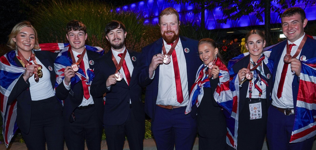 Pearson proudly sponsors Team UK at EuroSkills Herning 2025